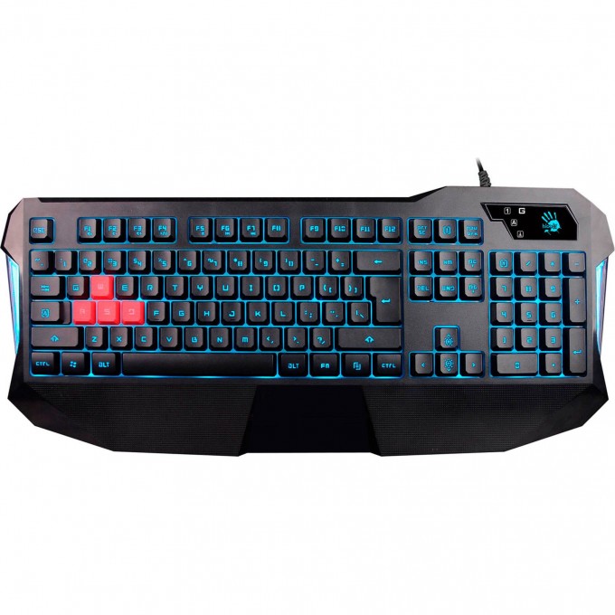Клавиатура A4TECH BLOODY USB FOR GAMER LED черная B130 Клавиатура A4TECH BLOODY USB FOR GAMER LED черная B130