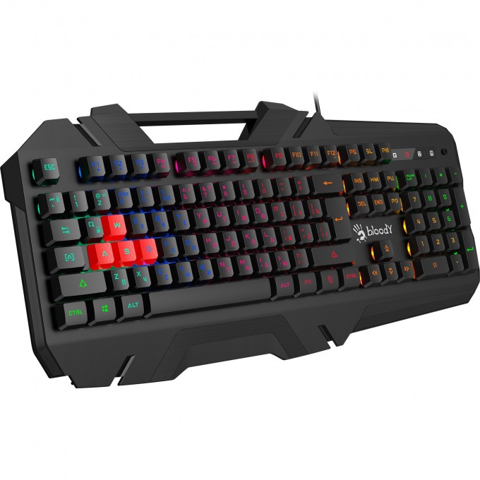 Клавиатура A4TECH BLOODY USB FOR GAMER LED черные B150N Клавиатура A4TECH BLOODY USB FOR GAMER LED черные B150N