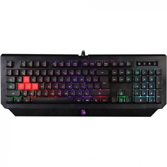 Клавиатура A4TECH BLOODY USB MULTIMEDIA FOR GAMER LED черная B120N Клавиатура A4TECH BLOODY USB MULTIMEDIA FOR GAMER LED черная B120N