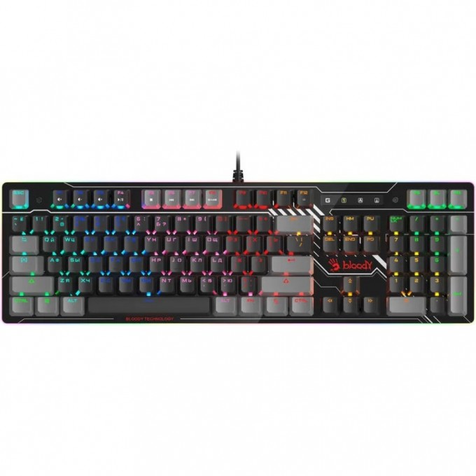 Клавиатура A4TECH BLOODY B808N FOR GAMER LED USB черно-серая B808N (RAVEN) Клавиатура A4TECH BLOODY B808N FOR GAMER LED USB черно-серая B808N (RAVEN)