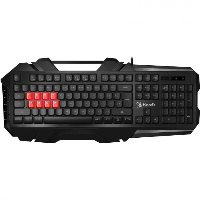 Клавиатура A4TECH BLOODY USB FOR GAMER LED черно-серая B3590R Клавиатура A4TECH BLOODY USB FOR GAMER LED черно-серая B3590R