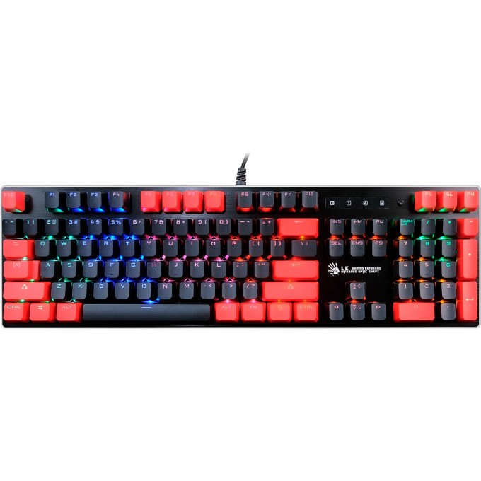 Клавиатура A4TECH BLOODY BLOODY B820N USB черно-красная B820N ( BLACK + RED) Клавиатура A4TECH BLOODY BLOODY B820N USB черно-красная B820N ( BLACK + RED)