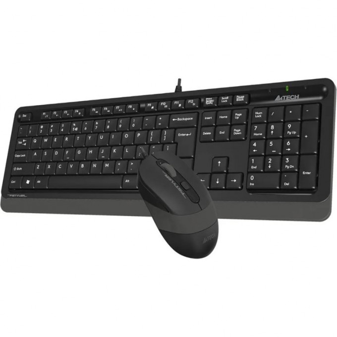 Клавиатура + мышь A4TECH BLOODY FSTYLER F1010 MULTIMEDIA USB серо-черные F1010 GREY Клавиатура + мышь A4TECH BLOODY FSTYLER F1010 MULTIMEDIA USB серо-черные F1010 GREY
