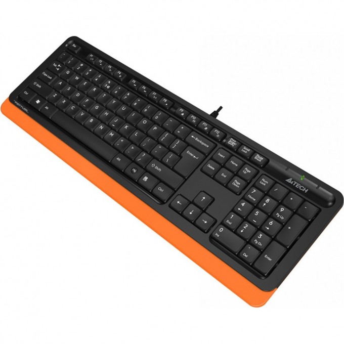 Клавиатура A4TECH BLOODY FSTYLER FK10 USB черно-оранжевая FK10 ORANGE Клавиатура A4TECH BLOODY FSTYLER FK10 USB черно-оранжевая FK10 ORANGE