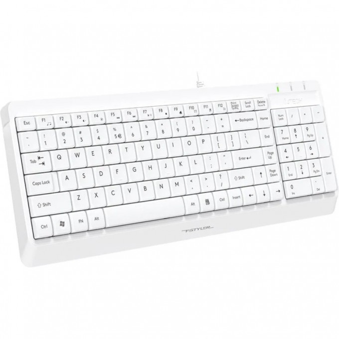 Клавиатура A4TECH BLOODY FSTYLER FK15 USB белая FK15 WHITE Клавиатура A4TECH BLOODY FSTYLER FK15 USB белая FK15 WHITE