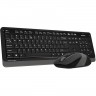 Клавиатура + мышь A4TECH BLOODY FSTYLER FG1012 MULTIMEDIA USB беспроводная серо-черные FG1012 BLACK
