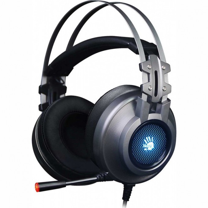 Наушники с микрофоном A4TECH BLOODY G525 2м мониторные оголовье серые G525 GREY Наушники с микрофоном A4TECH BLOODY G525 2м мониторные оголовье серые G525 GREY