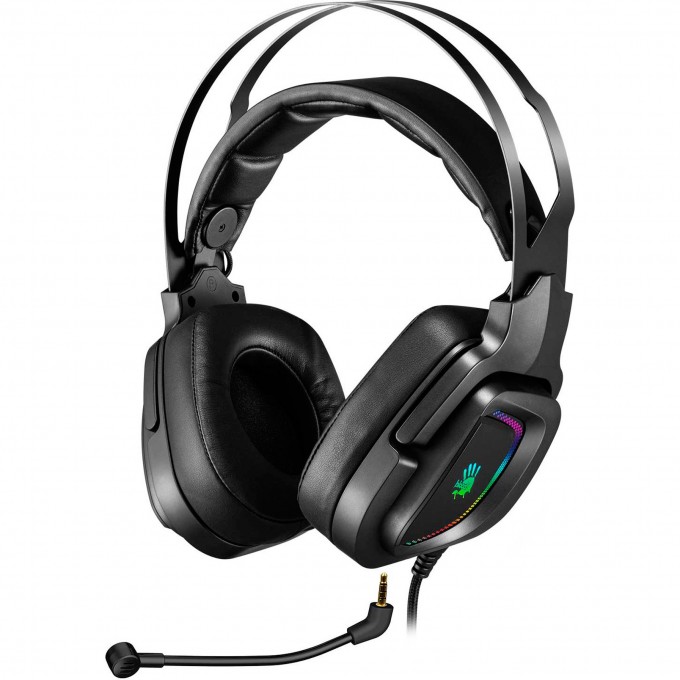 Наушники с микрофоном A4TECH BLOODY G570 2м мониторные USB оголовье черно-серые G570 (BLACK+GREY) USB Наушники с микрофоном A4TECH BLOODY G570 2м мониторные USB оголовье черно-серые G570 (BLACK+GREY) USB