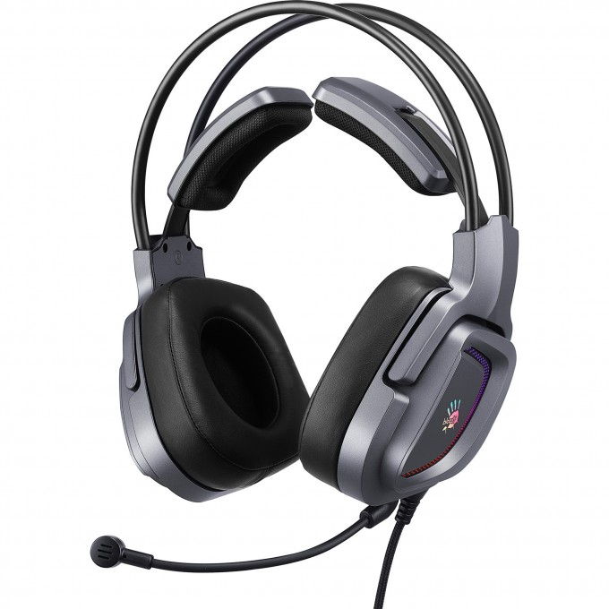 Наушники с микрофоном A4TECH BLOODY G575 2м мониторные USB оголовье серые G575 USB/ GREY Наушники с микрофоном A4TECH BLOODY G575 2м мониторные USB оголовье серые G575 USB/ GREY