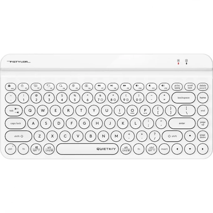 Клавиатура A4TECH FSTYLER FBK30 BLUETOOTH RADIO USB белая FBK30 WHITE Клавиатура A4TECH FSTYLER FBK30 BLUETOOTH RADIO USB белая FBK30 WHITE