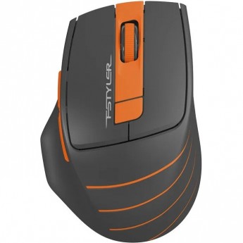 Мышь A4TECH FSTYLER FG30 оптическая беспроводная USB серо-оранжевый