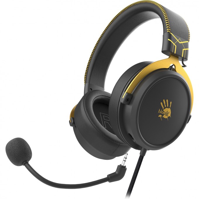 Наушники с микрофоном A4TECH BLOODY M590I желтый/серый 1м мониторные USB оголовье () M590I SPORTS LIME Наушники с микрофоном A4TECH BLOODY M590I желтый/серый 1м мониторные USB оголовье () M590I SPORTS LIME